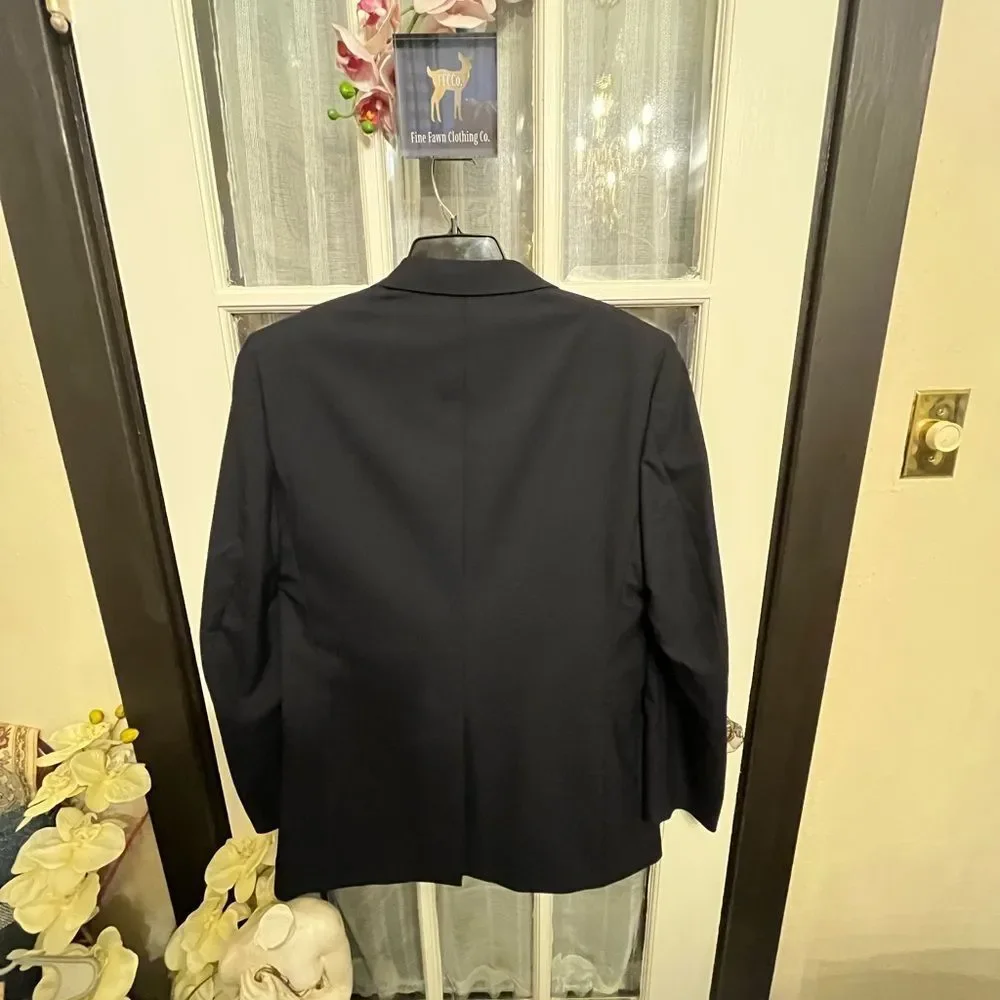 Burberry’s Dark Navy Blue Sports Jacket